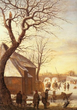 landscape Painting - Winter Landscape 2 Hendrick Avercamp